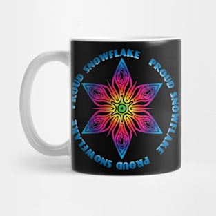 Proud Snowflake (rainbow) Mug